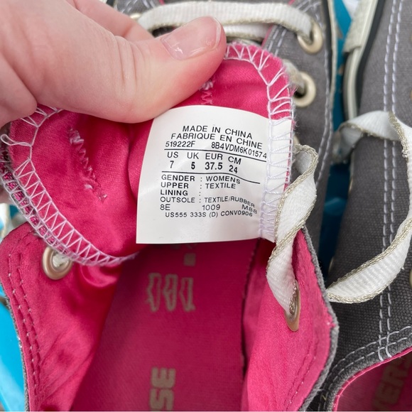 Converse All Star double tongue shoes - Picture 6 of 7